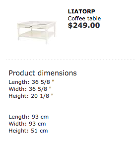 IKEA LIATORP Coffee table, white, glass – 265Balliol IKEA LIATORP Coffee table, white, glass – 265Balliol